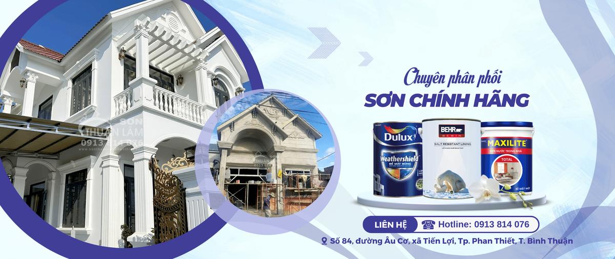 Cửa hàng sơn dulux , maxilite, Behr , Jotun Thuận Lâm facility 2