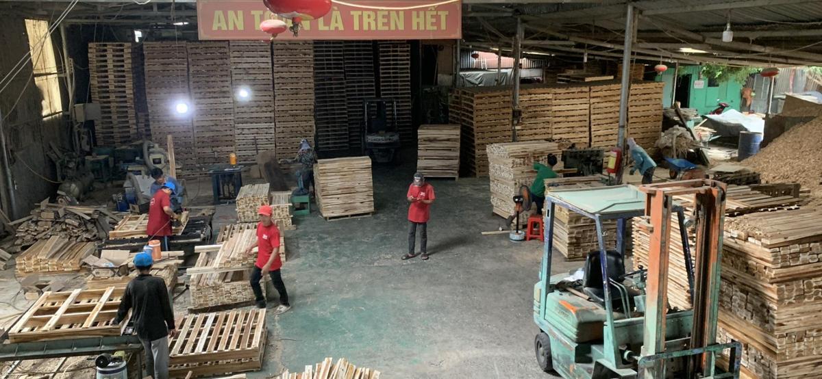 Pallet Vương Minh Khang - Sản Xuất - Sửa Chữa - Cho Thuê Pallet Gỗ facility 2