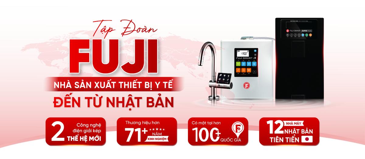 Fuji Smart máy lọc nước ion kiềm kangen thông minh facility 2