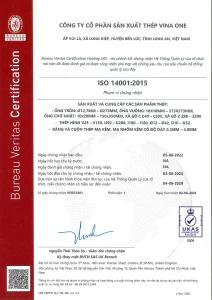 Công ty CPSX Thép Vina One - Vina One Steel Manufacturing Corporation facility 2