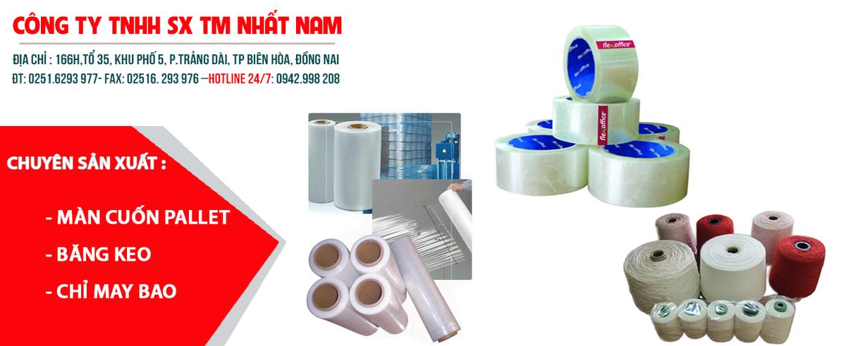 Bao bì nhựa PE , PP , băng keo, màng quấn balet , bao leno - Công Ty TNHH Sản Xuất Thương Mại Nhất Nam facility 2