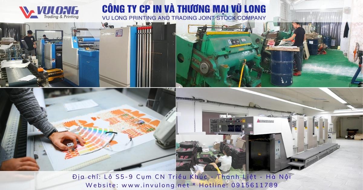 In Túi Giấy, Hộp Giấy, Hộp Carton, Bao Bì Giấy - Xưởng In Vũ Long facility 1