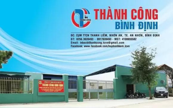 Công ty TNHH in và bao bì Thành Công Bình Định facility 1