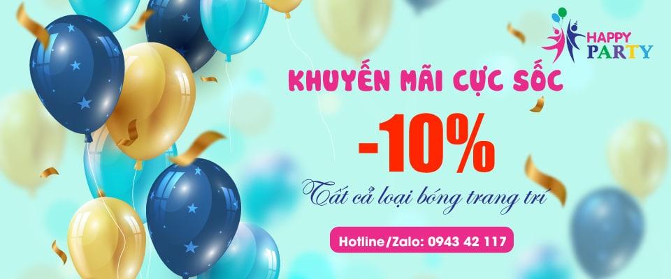 Happy Party - Đồ Phụ Kiện Trang Trí Sinh Nhật Cho Bé facility 2