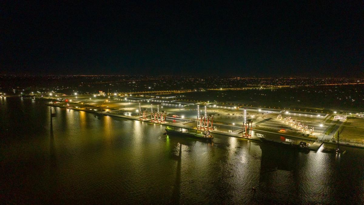 Long An International Port facility 2