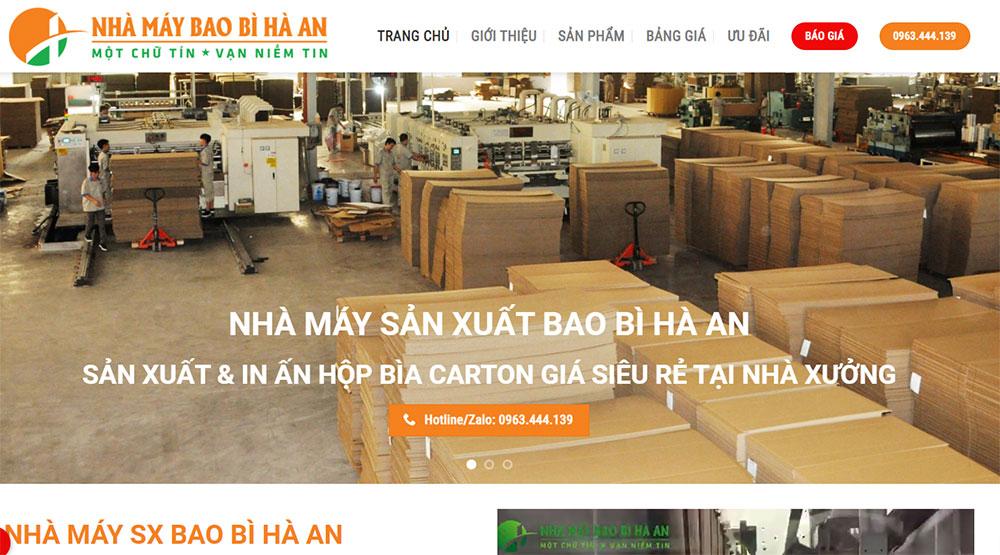 Nhà Máy Bao Bì Hà An facility 1