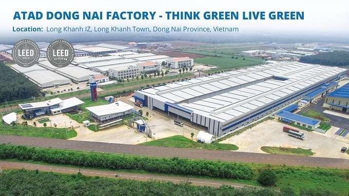 Nhà máy Long An- Công ty Cổ phần Kết cấu thép ATAD facility 1
