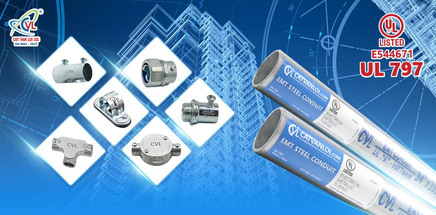 ỐNG THÉP LUỒN DÂY ĐIỆN CVL- SMARTUBE EMT/IMC/RSC/ BS4568 Steel conduit facility 3