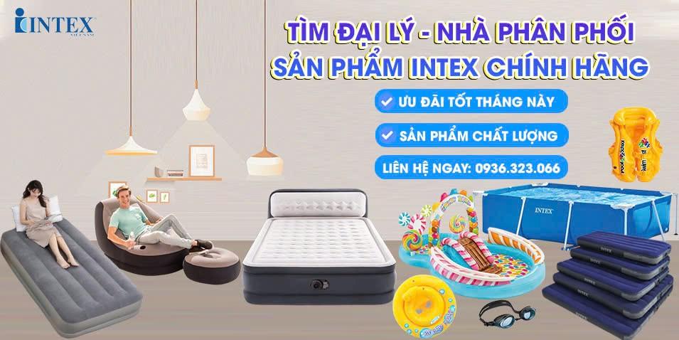 Intex Việt Nam - Bể bơi, phao bơi, kính bơi, ghế hơi, đệm hơi, giường hơi, thuyền hơi INTEX facility 1